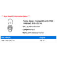 thumbnail image 2 of Timing Cover - Compatible with 1988 - 1990 GMC S15 4.3L V6 1989, 2 of 2
