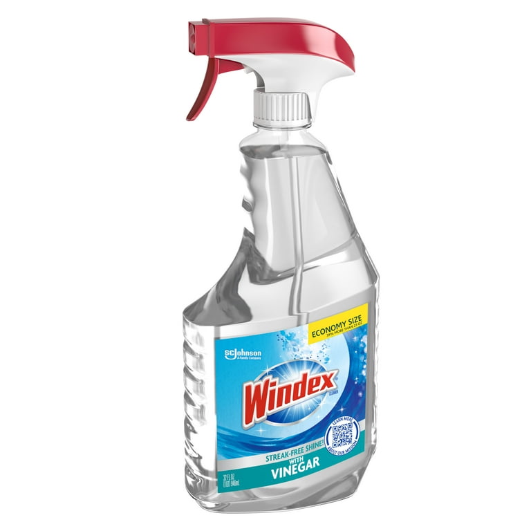 Windex Cleaner, with Vinegar, Economy Size - 32 fl oz