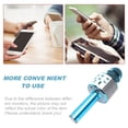 thumbnail image 4 of EIMELI Wireless Bluetooth Handheld Karaoke Microphone Speaker KTV Player Mic Party - Blue, 4 of 8