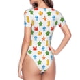 thumbnail image 4 of Naloa Undersea Animals Women's Short-Sleeved Onesie, One-Piece Swimsuit for Parties, dates, clubs - Medium, 4 of 9