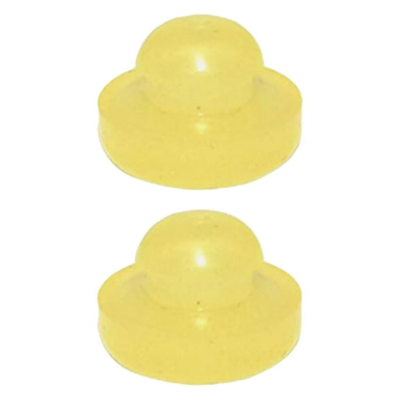 lacooooppia 2 Pieces Brake Clutch Pedal Stopper Pad Brake Pedal Stop Pad 46584S0100 Yellow Brake Pedal Stopper for Sturdy