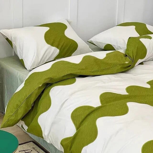 Ensembles de Literie Cerise Rouge Simple Housse de Couette Fleur Nordique Taille Simple Double Linge de Lit Adulte Filles Housse de Couette Décor Textile Maison