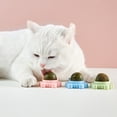 thumbnail image 2 of Sinyiin Catnip Balls Small Kitty Chew Toys Cat Mint Treats Ball Toy Cat Chewing Toy, 2 of 13