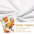 thumbnail image 3 of It‘s Fall Y‘All Maple Leaves Kitchen Dish Towel Set of 2, Watercolor Thanksgiving Leopard Leaf Fingertip Towel Hand Drying Baking Cooking Cloth, Autumn Seasonal Home Farmhouse Decoration 18x26, 3 of 6