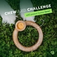 thumbnail image 5 of Benebone Ring Durable Dog Chew Toy for Aggressive Chewers, Real Bacon, Large, 5 of 6