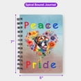 thumbnail image 5 of Peace Love Pride Boxer with Rainbow Sunglasses LGBT LGBTQ+ Spiral Bound Journal Boxers Dog Lover Gifts Idea 5x7in Spiral Notebook - 01004, 5 of 5