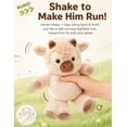 thumbnail image 2 of Running Plushies Cow 17.7in Plush - Moving Legs & Interactive Shaking for Desk Decor & Gift, Soft Cuddly Stuffed Animal (Brown-Cow), 2 of 7