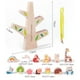 thumbnail image 2 of Juguetes Apilables De Madera 2 En 1, Cuentas De Animales, Cuerdas, Juego De Equilibrio Para Niños, Juguete Educativo, Regalo De Cumpleaños Para Niños Eigraketly FN006109-00, 2 of 6