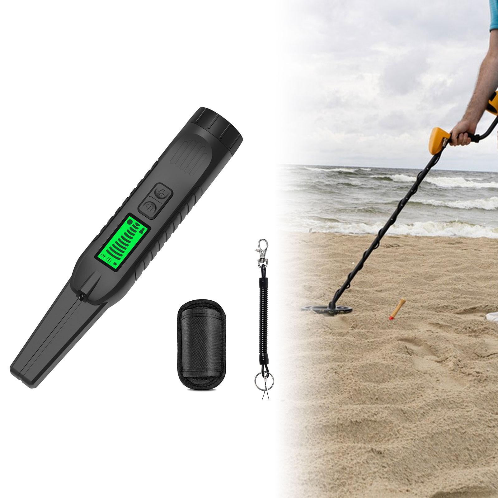 Metal Detector Pinpointer Buzzer Waterproof PP Material Adjustable Sensitivity for Treasure Hunters