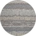 thumbnail image 2 of Addison Rugs Mayfield Washable Transitional Loops, Lines Gray Round Rug, 8' x 8', 2 of 5