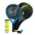thumbnail image 1 of Pala de Pádel Premium con Funda 3 Pelotas y Grip Todos Niveles, HIKEO, 1 of 10