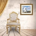 thumbnail image 3 of Talbot Frank, Christopher 17x15 Gold Ornate Wood Framed with Double Matting Museum Art Print Titled - California, Cuyamaca Rancho Snow-covered trees, 3 of 4
