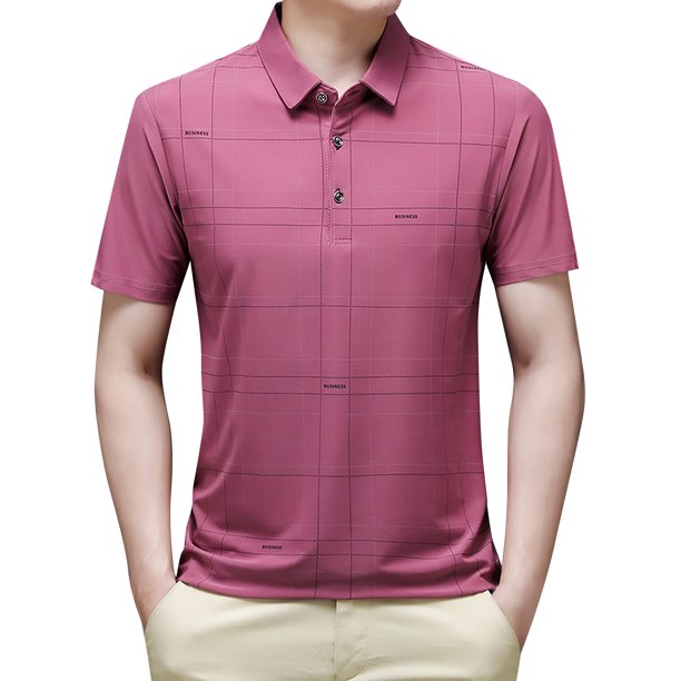 Akiihool Polo Shirts Golf Shirts for Men Short Sleeve Print Performance