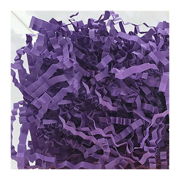 Easter Grass Festival Elegant Shredded Paper Stuffing Eye-catching Perfect DIY Confetti Packaging Supplies for School Classroom Violet