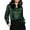 10# Dark Green, variant on Womens Long Sleeve Tops Satin Silk Button Down Shirts Lghtweight Dress Shirts Work Business Elegant Blouses Brown 2XL