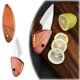 thumbnail image 2 of Navaja de bolsillo Mini navaja portátil de acero Herramienta multifuncional Navaja multiusos para cocina y exterior para cortar fruta y abrir paquetes con mango de metal y plástico, 2 of 8