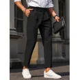 thumbnail image 2 of Pantalones De Vestir Hombre Con Cintura Ajustable Para Cómod, 2 of 8