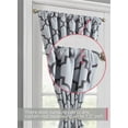 thumbnail image 3 of Lattice Print French Door Curtain Panel, 3 of 9