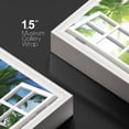 thumbnail image 4 of wall26 Canvas Print Wall Art Window View of Green Palm Trees on Shore Nature Wilderness Photography Realism Rustic Landscape Colorful Vibrant for Living Room, Bedroom, Office - 12"x18", 4 of 5
