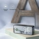 thumbnail image 3 of Altavoz Bluetooth InaláMbrico G50 con Despertador FM Mini Tarjeta Pantalla de Temperatura Espejo Audio Blanco, 3 of 5
