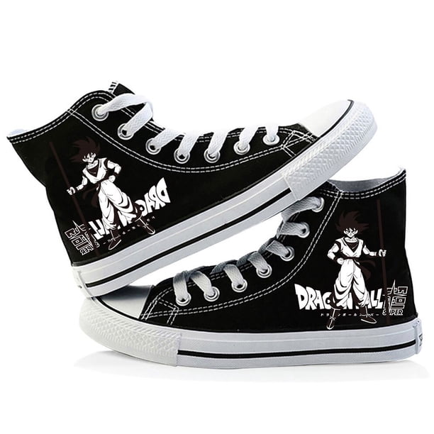 Zapatos de Anime Cosplay lona Son Goku zapatos zapatillas Casual plataforma alta zapatos transpirables niño niña para estudiantes Unisex1040 Deng Xun unisex