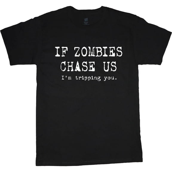 Graphic Tees Mens Funny T-shirts Zombie Outbreak Saying