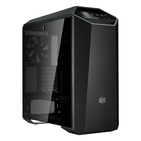 MasterCase Maker 5 Mid-Tower Compuer Case with FreeForm Modular System, Upgraded I/O with 3.0 Type C, Magnetic LED Strip, Magnetic Paneling, Sound Supression, and Cooling Bracket