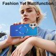 thumbnail image 2 of Allytechgroup Phone Case for Apple iPhone 16 Plus, Slim Fit Magnetic Back Cover Compatible with Mag-Safe Shockproof & Anti-Scratch iPhone 16 Plus Case Cover for Women Men,Blue, 2 of 6