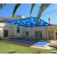 16'x39' Waterproof Sun Shade Sail Cover Tarp Shade Privacy Screen Panel