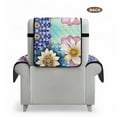 thumbnail image 7 of TSOVTHRID Boho Mandala Lotus Flower Print Recliner Cover Non-Slip Recliner Comfy Sofa Slipcover Recliner Cover 1 Seat Couch Protector Soft Furniture Protector Covers with Pocket, 7 of 7