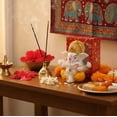 thumbnail image 2 of Resin Decorative Mini Idol Set – Multicolor Finish Table Decor Pieces with Gift Box – Lightweight & Durable Design for Home & Office Decoration (Set of 2), 2 of 4