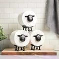 thumbnail image 3 of 3 Pack Lamb Toilet Paper Holder Sheep Toilet Paper Roll Holder Set Animal, 3 of 4