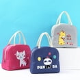 thumbnail image 5 of SSBSM Bento Bag Thick Comfortable Grip Oxford Cloth Animal Print Cooler Bag for School, 5 of 8