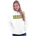 thumbnail image 4 of Funny Vegan House Saarcastic Food Unisex Plus Fleece Graphic Hoodie Brisco Brands 4X, 4 of 5