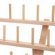 thumbnail image 1 of Wooden Wax Thread Holder 4 Rows Beech Wood Sturdy Durable DIY Leather Crafting Wax Thread Storage Rack 4 Rows, 1 of 3