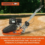 YARDMAX YC1390 Plate Compactor, 6.5HP, 3000 lb Force, 208cc Engine, 5500 VPM