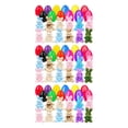 thumbnail image 4 of Pascua huevo y felpa Juego de juguetes Bunny Decoración de Pascua Decoración decorativa Diseño de la escena del regalo ideal Favores de la fiesta de l 36 set, 4 of 9