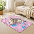 thumbnail image 7 of Summer Self Cooling Pet Paw Printed Ice Mat, 39.3×27.5 Inch XXL, Non Slip Washable Pad for Dogs Cats, Cool Bed Sofa Crate Indoor, 7 of 7