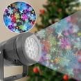 thumbnail image 2 of Proyector de luz navideña, luz giratoria de colorida para festival, Patio, regalo interior y exterior, 2 of 8