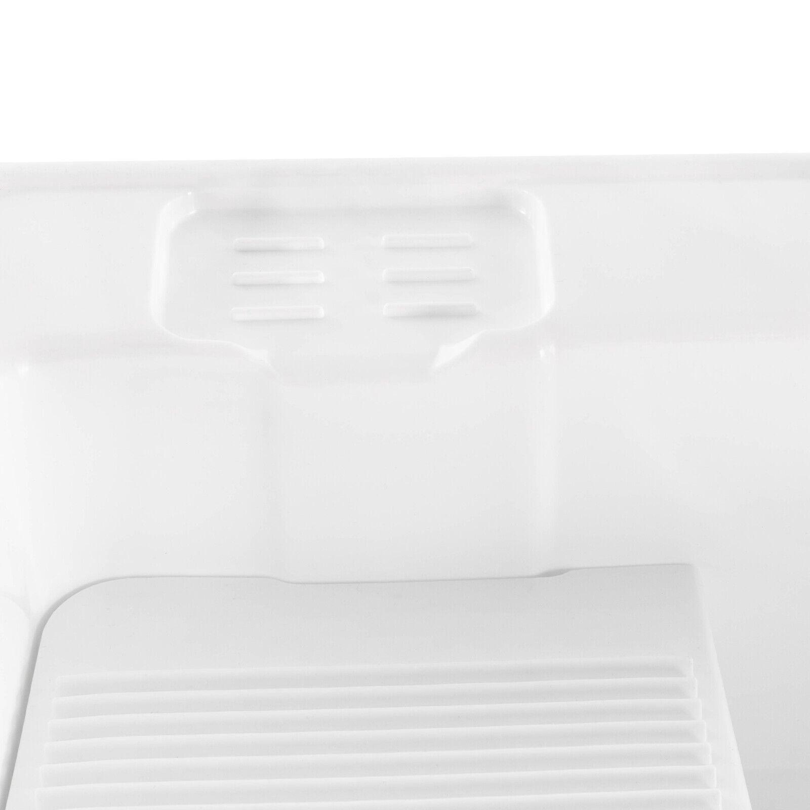 Freestanding Utility Sink Laundry Tub Wash Bowl Basin Hot &Cold Faucet+Washboard