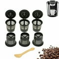thumbnail image 1 of Dsseng Lot de 6 Filtres à Café de Rechange Réutilisables K-Cup, Dosettes Rechargeables pour 1.0, 1 of 6