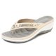 thumbnail image 2 of Womens Flip Flops Sandels Arch Cushion Shoes Slippers Soft Support Thong, 2 of 4