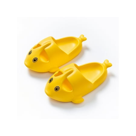 

Lacyhop Toddler Sandals Kids Garden Beach Shoes Summer Non-Slip Water Shoes Dolphin Yellow 8C-9C
