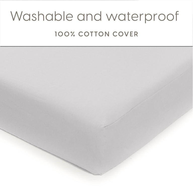 Milliard Standard Size Crib Mattress Premium Memory Foam Hypoallergenic Flip Technology for Infant and Toddler Walmart