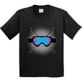 thumbnail image 3 of Inktastic Ski Mask Skiing Youth T-Shirt, 3 of 5