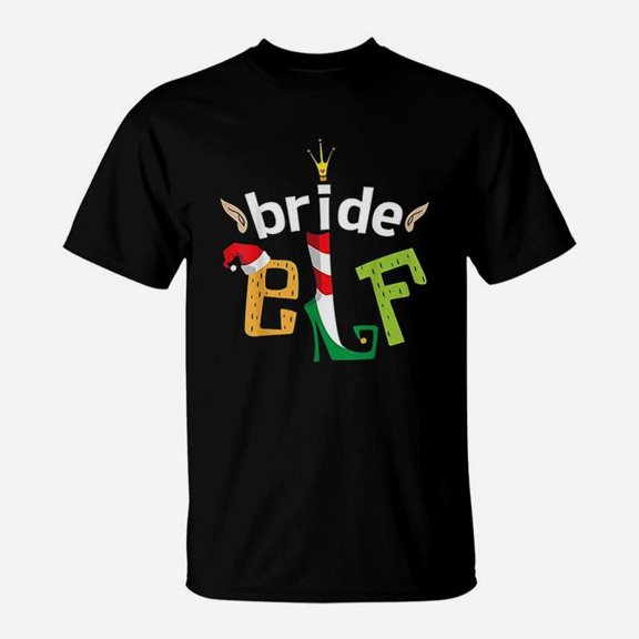 Bride Elf Christmas TShirt