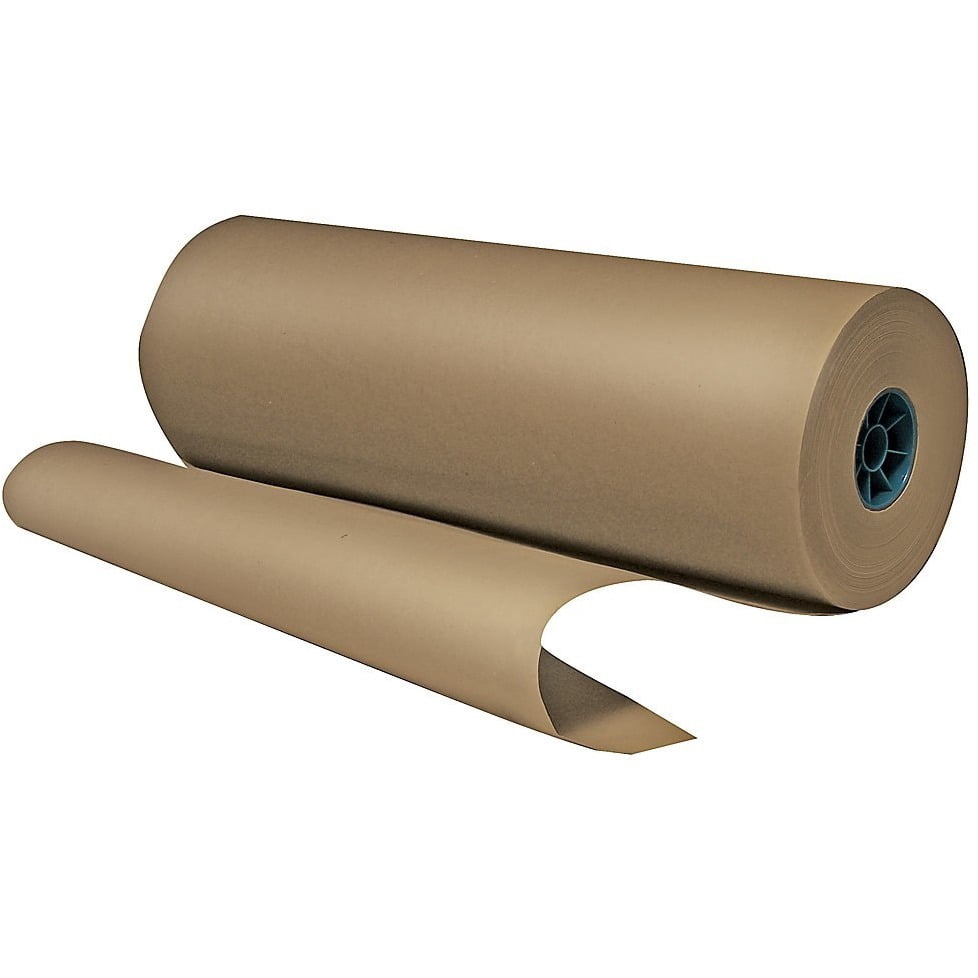 Office Depot 100% Recycled Kraft Paper Roll, 40 Lb, 24in. x 900ft., 47002-OD