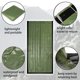 thumbnail image 4 of Soidarity Saco Bivy compacto de supervivencia, saco de dormir portátil, impermeable, reutilizable, térmico, manta de supervivencia Mylar carpas Verde Soidarity OD020024-02, 4 of 6