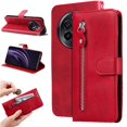 thumbnail image 2 of Estuche de Cuero PU con Cierre para Realme 13 Plus 5G , Funda Protectora con Billetera y Correa, 2 of 5