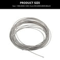 thumbnail image 2 of LITINKIMI 1Pack Thin Stainless Steel Wire Rope for Railing Use Silver 10M, 2 of 8